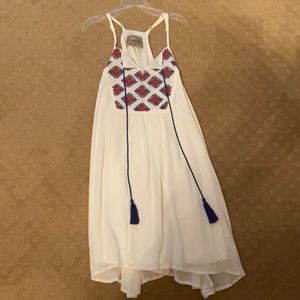 White dress from boutique in Seaside, FL